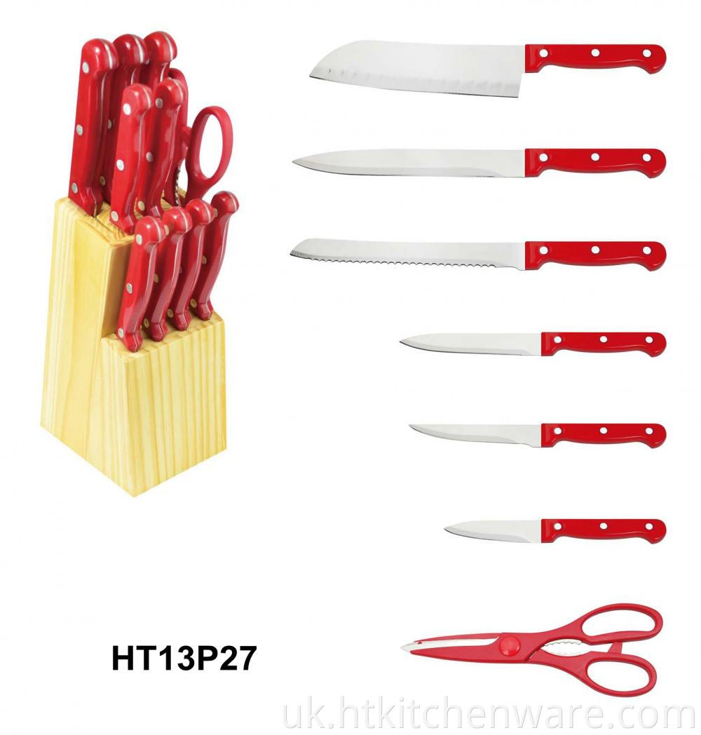 knife set and block